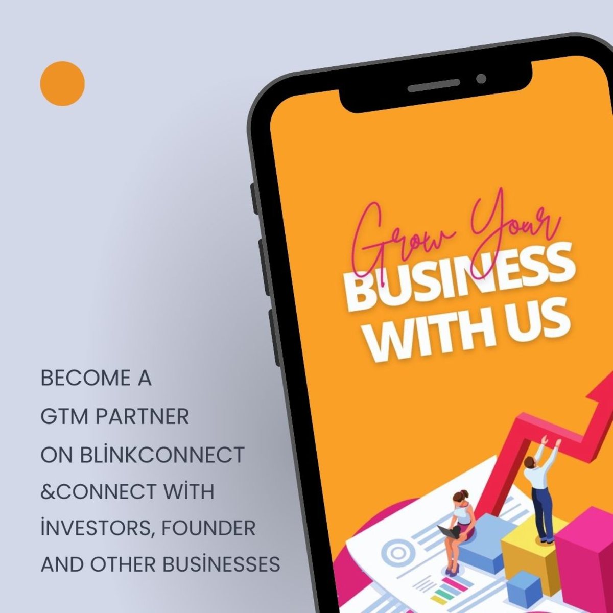 Become a GTM Partner on BlinkConnect and connect with investors, founders and other businesses